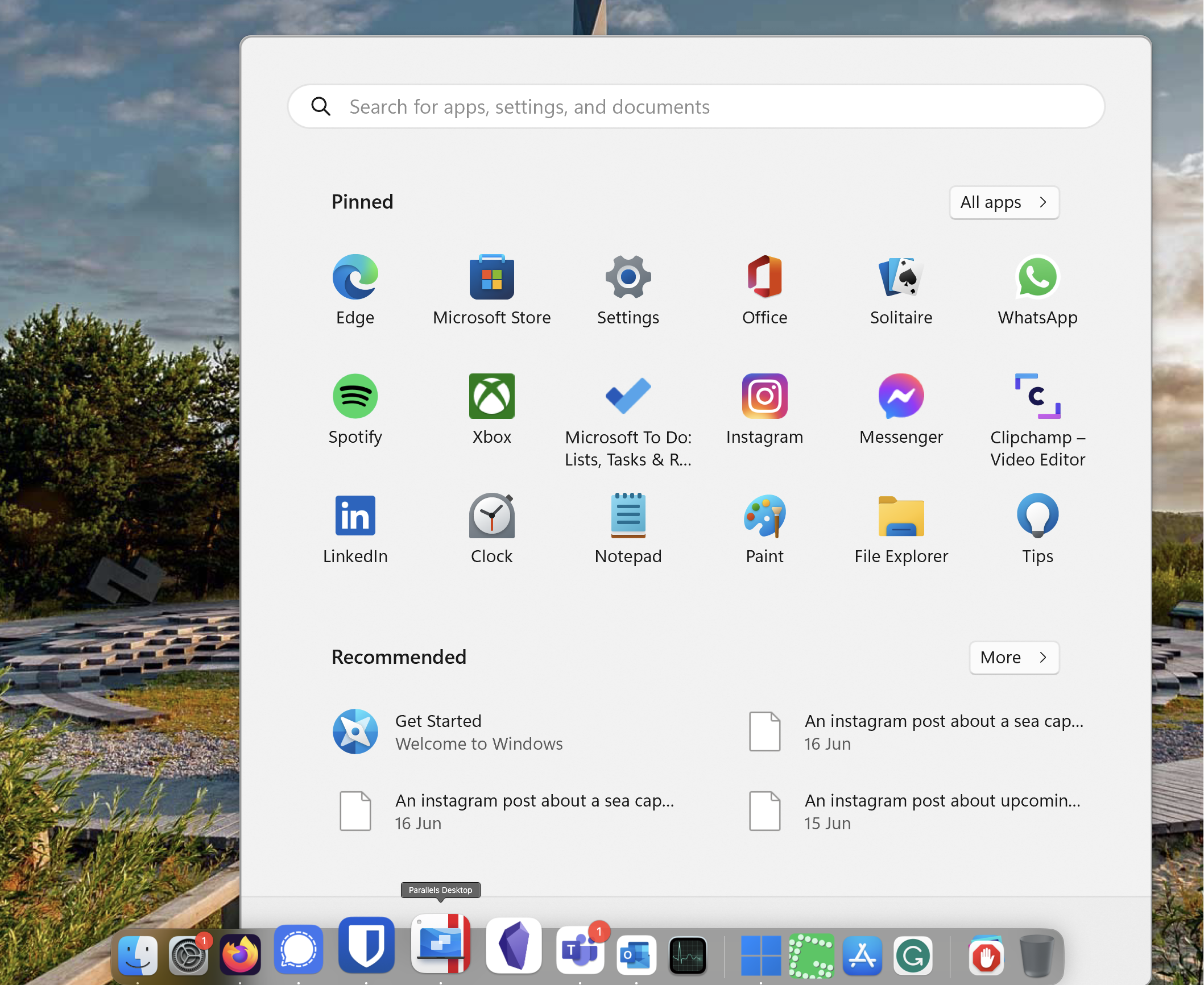 Run Windows on Mac with a virtual machine like Parallels Desktop 19