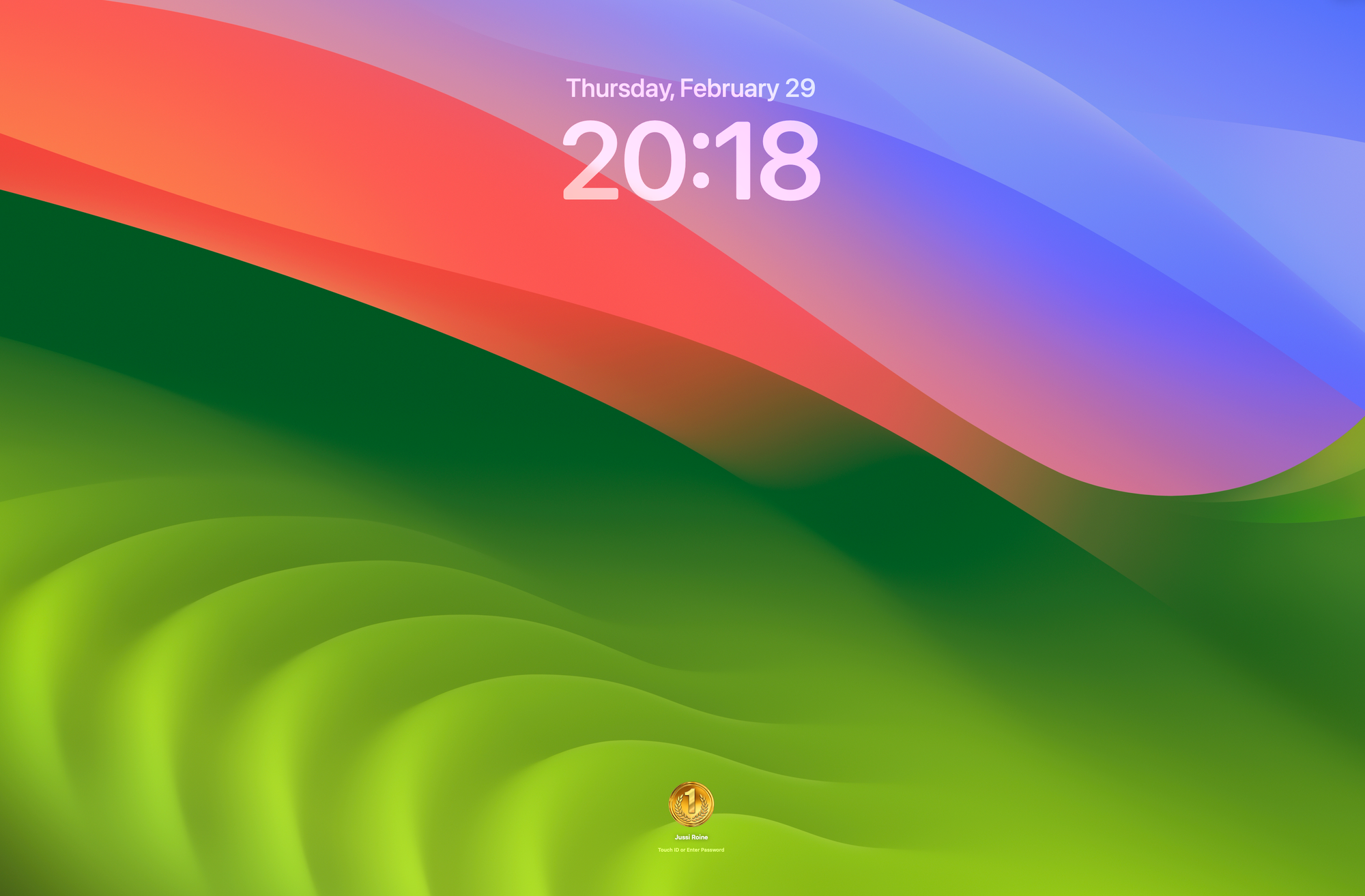 Fixing a missing profile picture in the MacOS Sonoma Lock Screen for the user