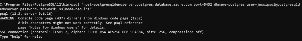 Getting started with Azure Database for PostgreSQL